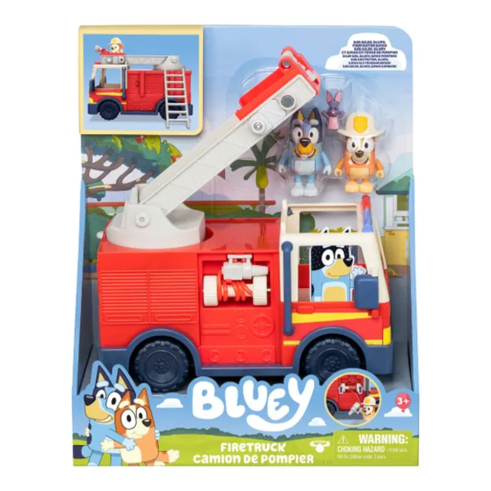 Bluey Firetruck Playset