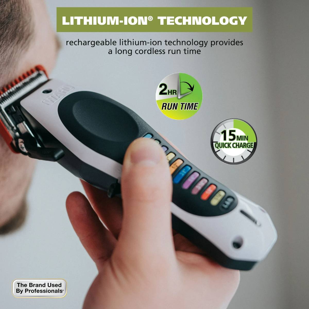 Wahl Cordless Color Pro Clipper USB Rechargeable Haircutting Kit