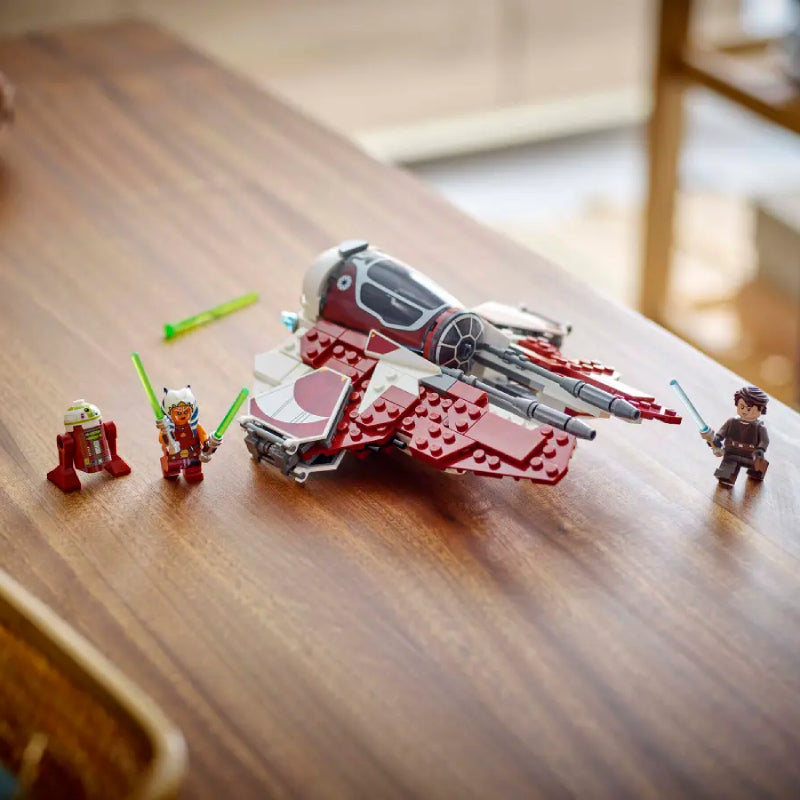 LEGO Star Wars The Clone Wars Ahsoka's Jedi Interceptor Spaceship Buildable Toy Set (290-Pieces)