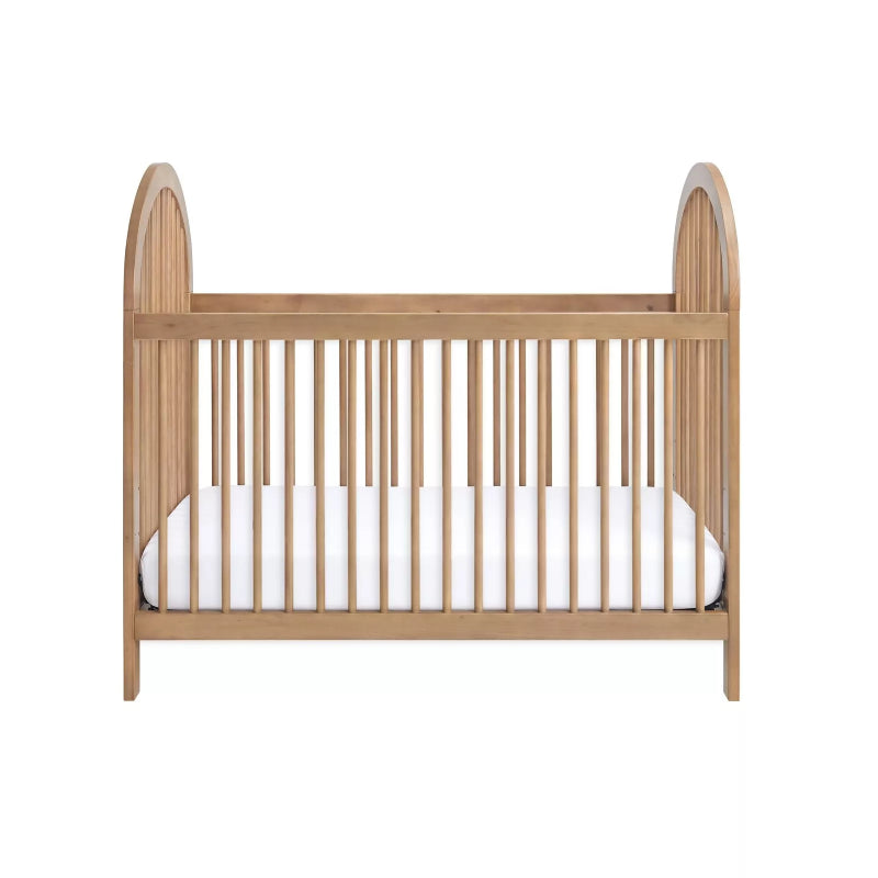 Soho Baby Oxford Everlee 3-in-1 Island Crib - Honey Wood