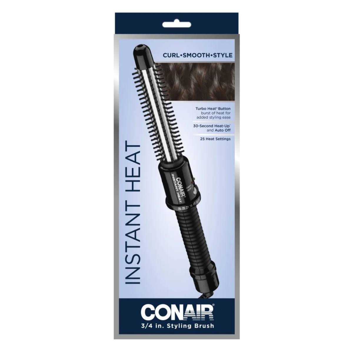 Conair Instant Heat Hot Brush - Black
