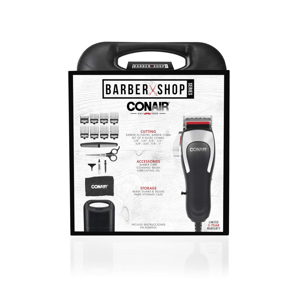 Conair Barbershop Series Hair Trimmer - Black/Gray