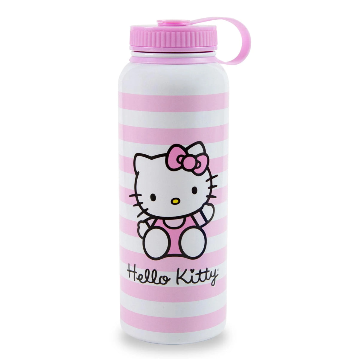 Sanrio Hello Kitty Pink 42 oz Stainless Steel Water Bottle - White/Pink