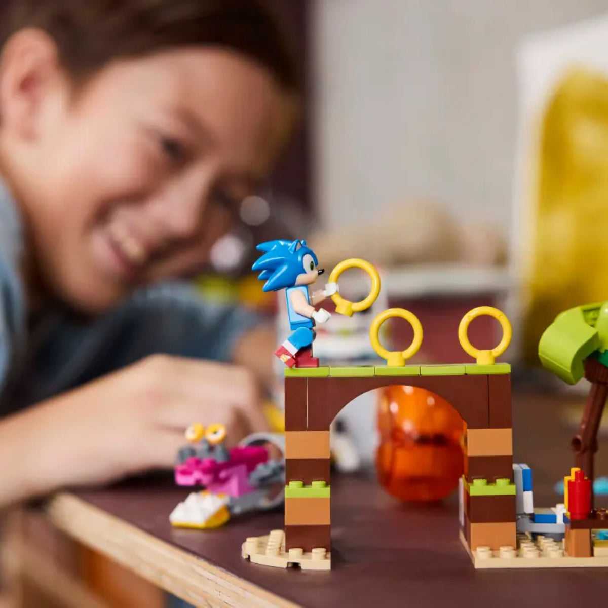 LEGO Sonic The Hedgehog Tails' Adventure Boat Building Toy Set (393-Pieces)