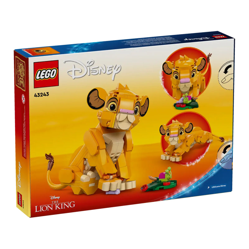 LEGO Disney Simba the Lion King Cub Building Toy Set (222-Piece)