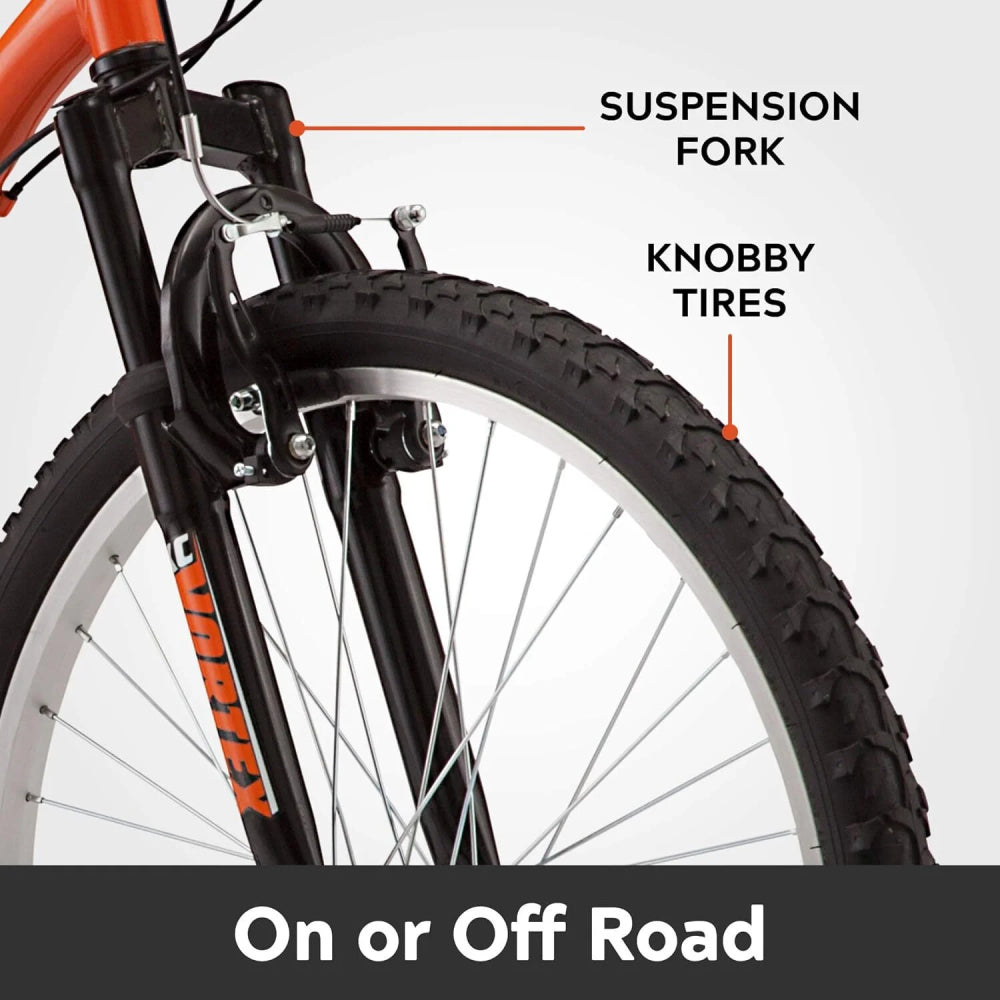 Pacific Cycle 24" Sport Mountain Bike - Orange