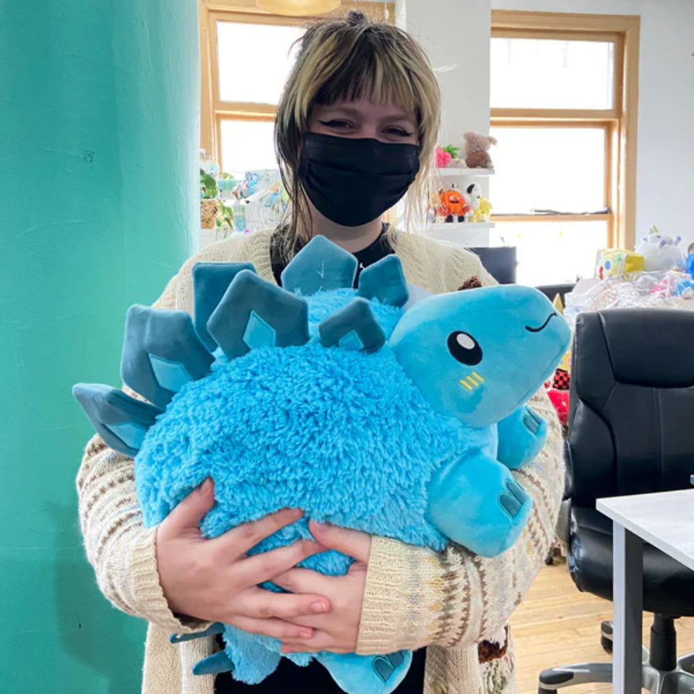 Squishable Stegosaurus III 15" Plush Toy - Blue