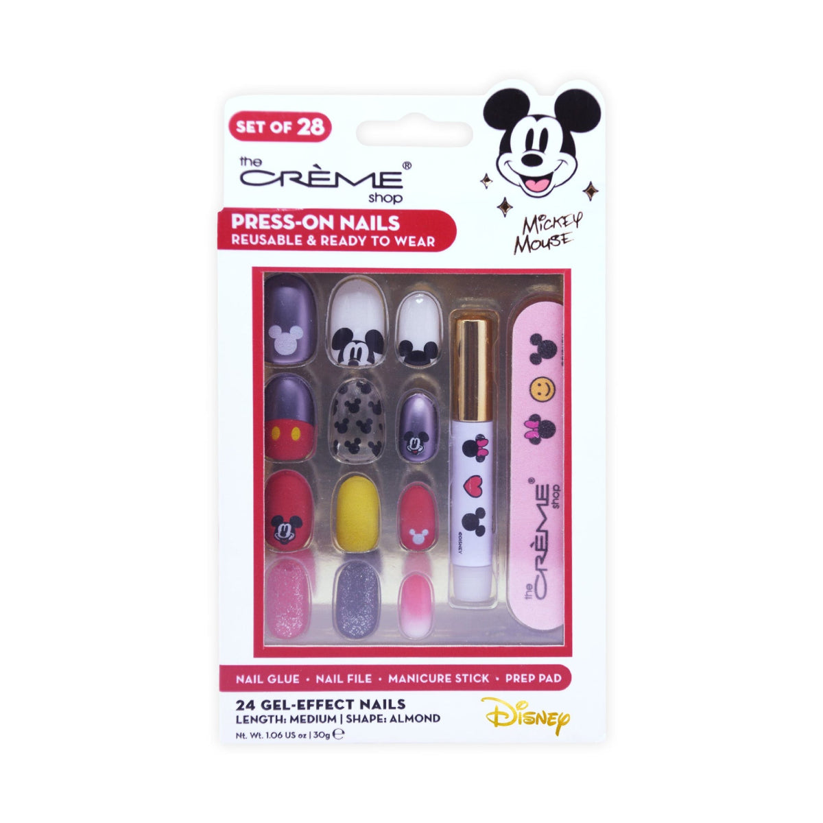 The Crème Shop x Disney Mickey Press-On Nails