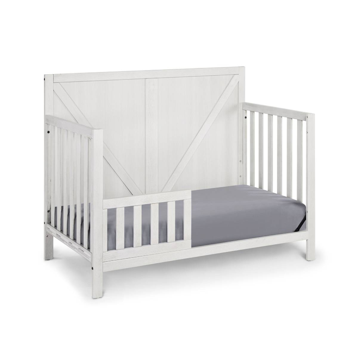Suite Bebe Barnside 4-in-1 Convertible Crib - Washed Gray