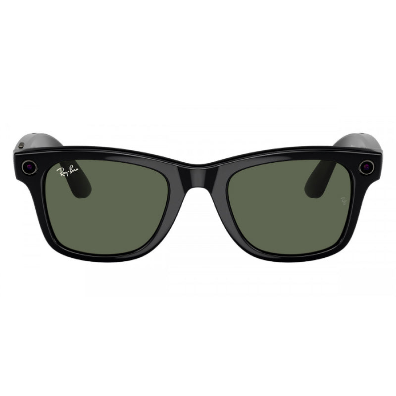 Ray Ban RW40065060 Unisex Square Solid Color Smartglasses