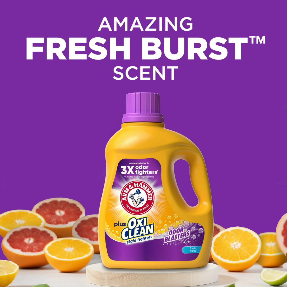 Arm & Hammer Plus OxiClean Odor Blasters 166.5 oz Liquid Laundry Detergent