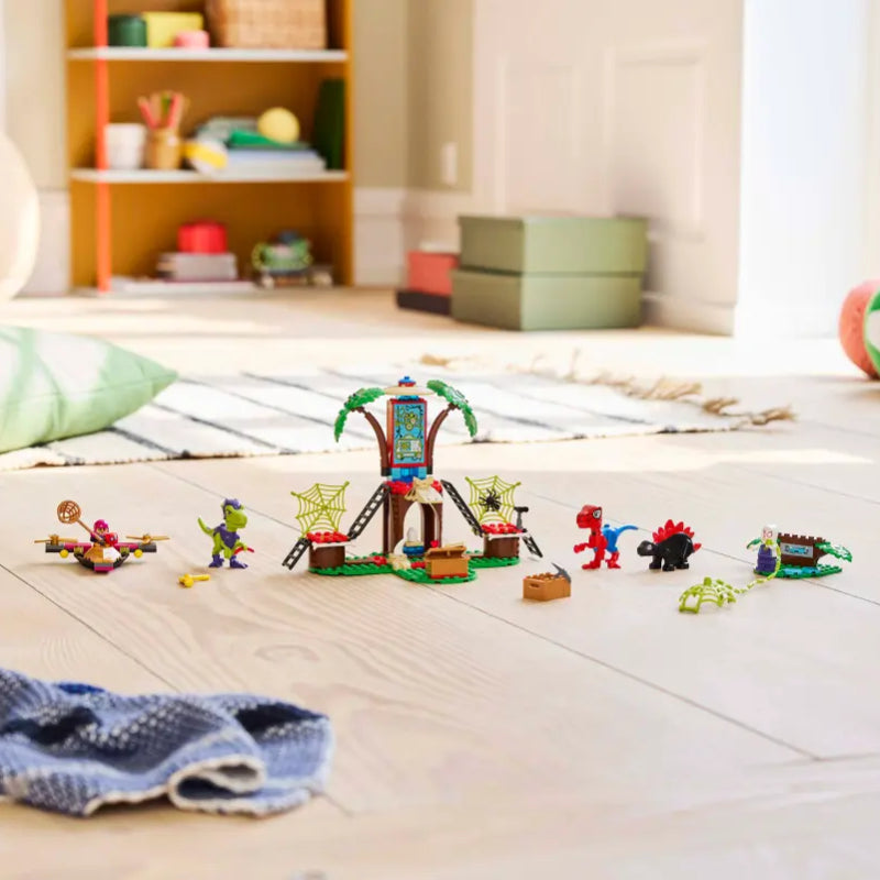 LEGO Marvel Spidey and Gobby's Raptor Battle at Tree House HQ Toy Set (143-Pieces)