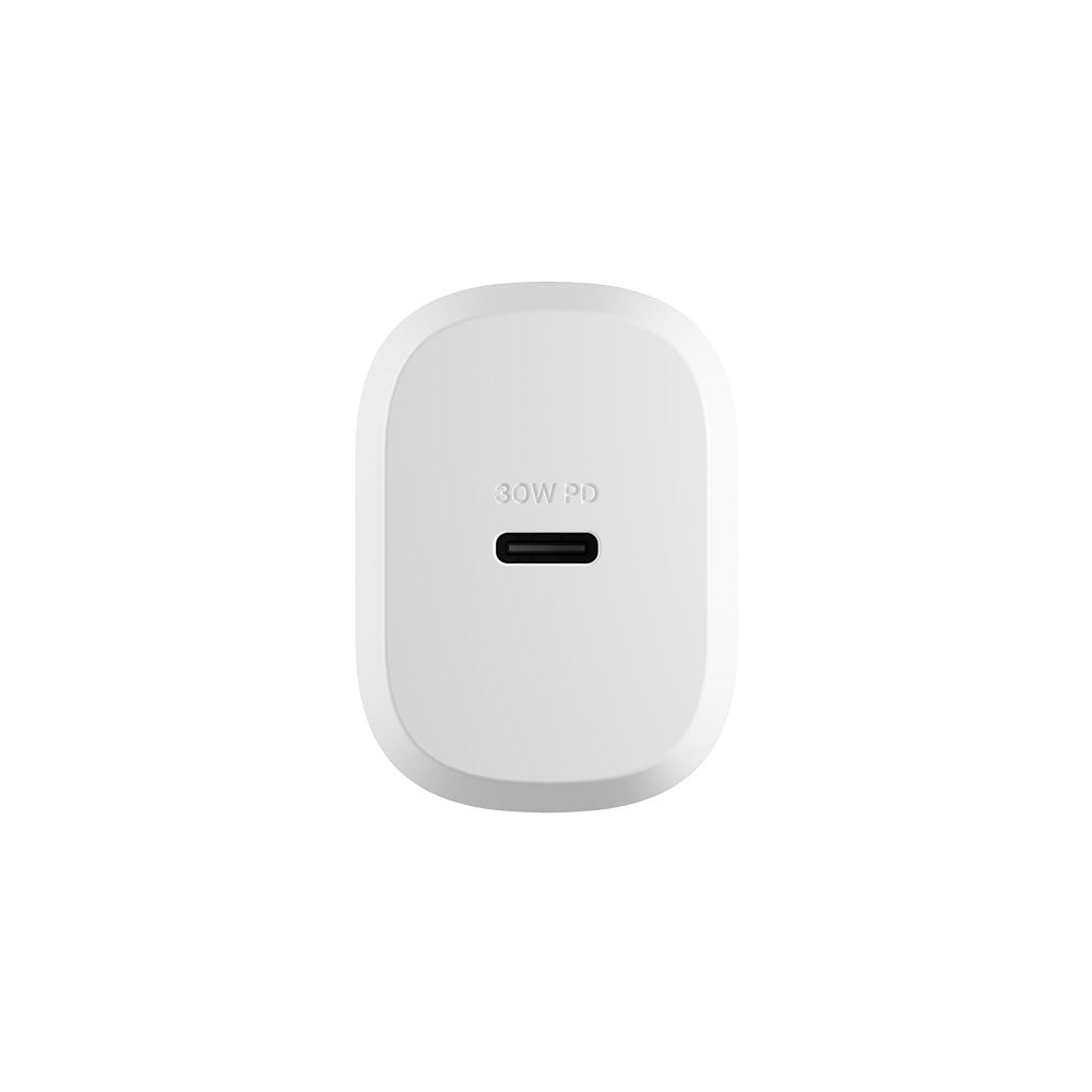 Cygnett Powermaxx 30W CoolMOS USB-C Wall Charger, White
