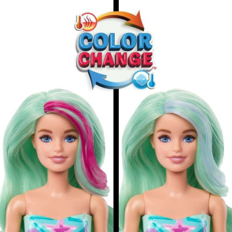 Barbie Color Reveal Doll with 6 Surprises - Blue