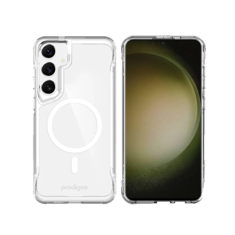 Prodigee Super Hero Case for Samsung Galaxy S25 - Clear