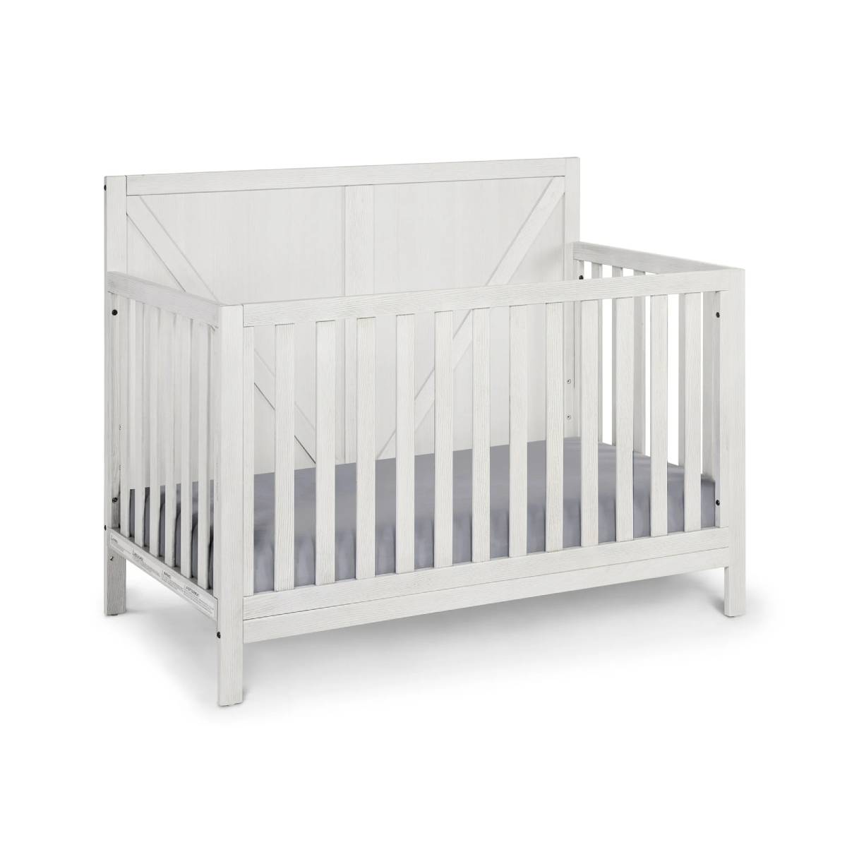 Suite Bebe Barnside 4-in-1 Convertible Crib - Washed Gray