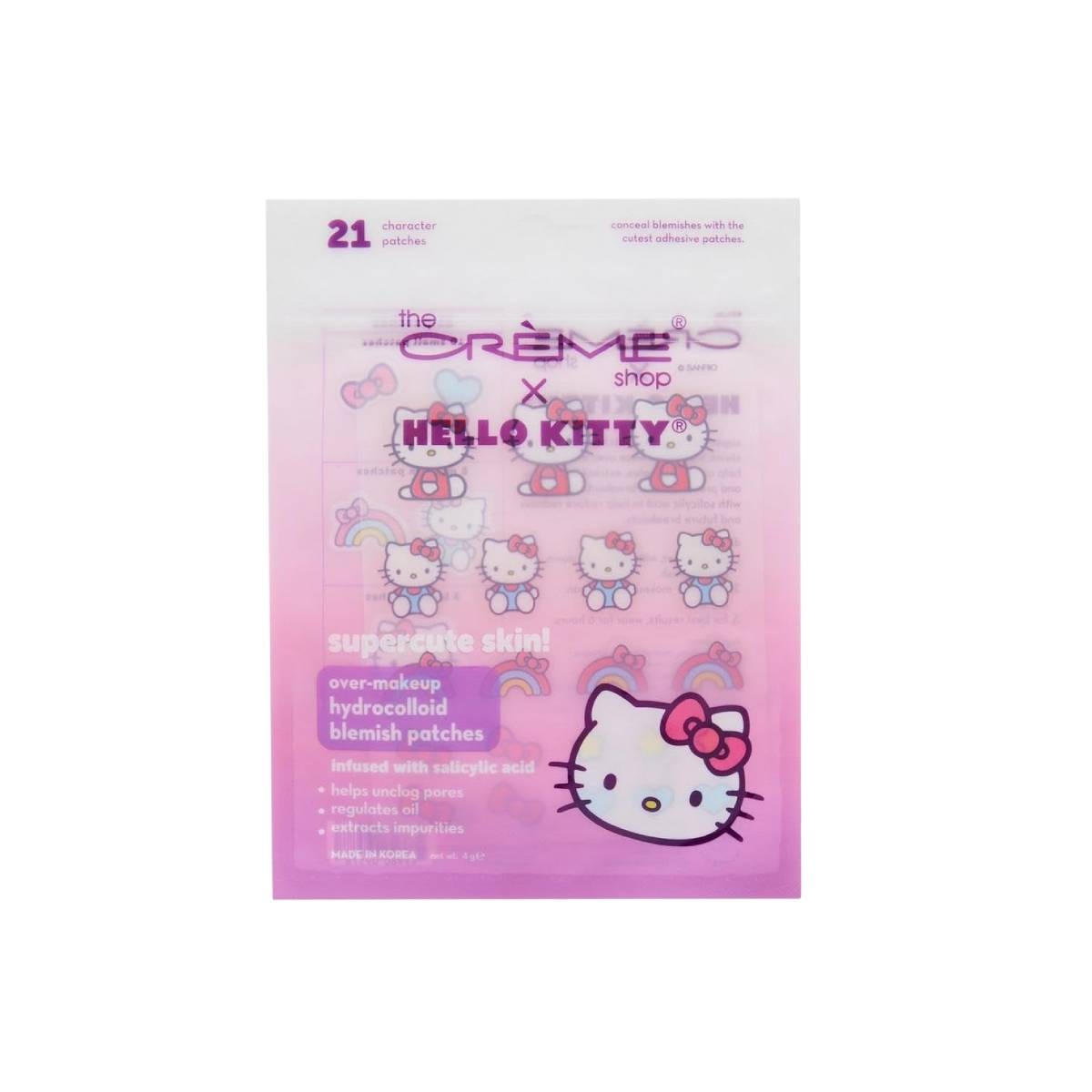 The Creme Shop Hello Kitty Over-Makeup Hydrocolloid Blemish Patches (21 Pieces)