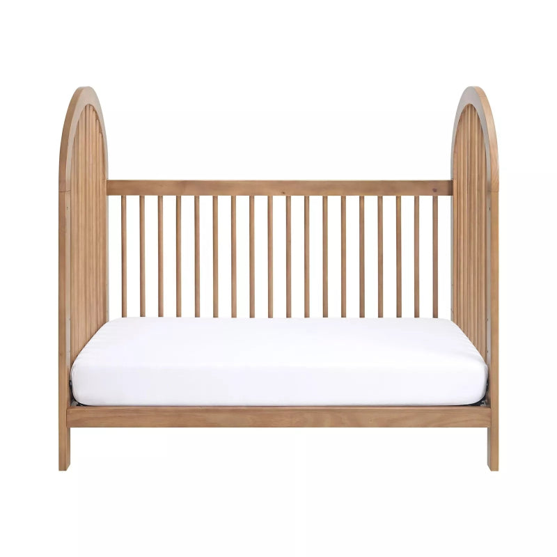Soho Baby Oxford Everlee 3-in-1 Island Crib - Honey Wood