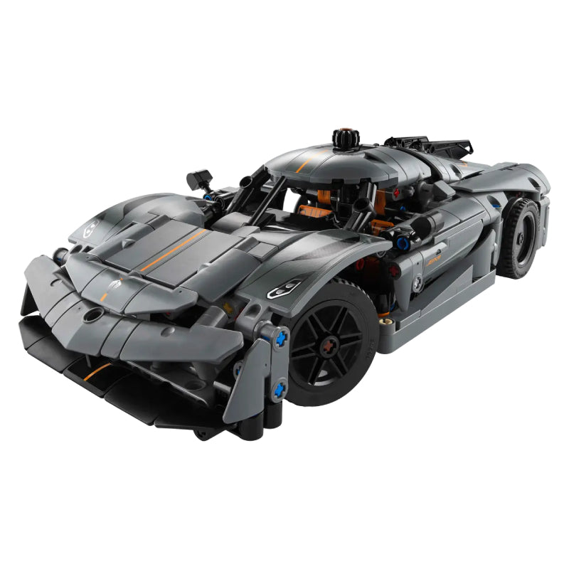 LEGO Technic Koenigsegg Jesko Absolut Hypercar Building Toy (801-Pieces) - Gray