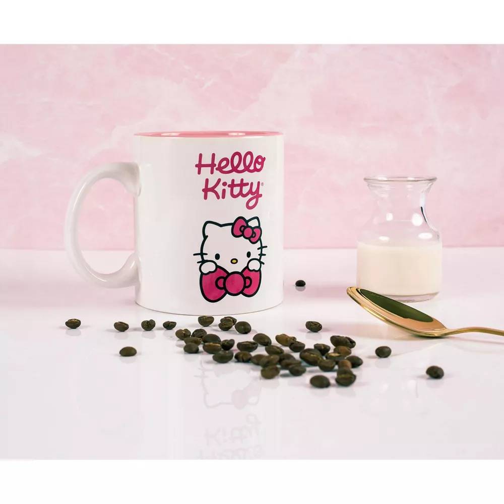 Sanrio Hello Kitty 20 oz Ceramic Mug - Pink