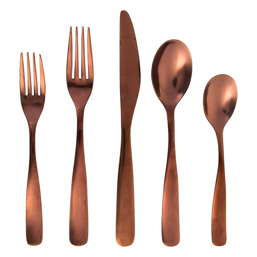 Gibson Home 141504 Hulton Flatware Set (20 Piece)