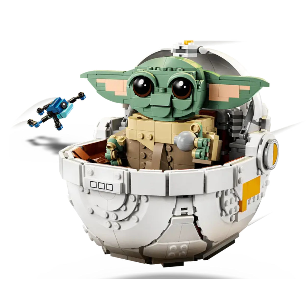 LEGO Star Wars The Mandalorian Grogu with Hover Pram Buildable Toy Set (1048-Pieces)