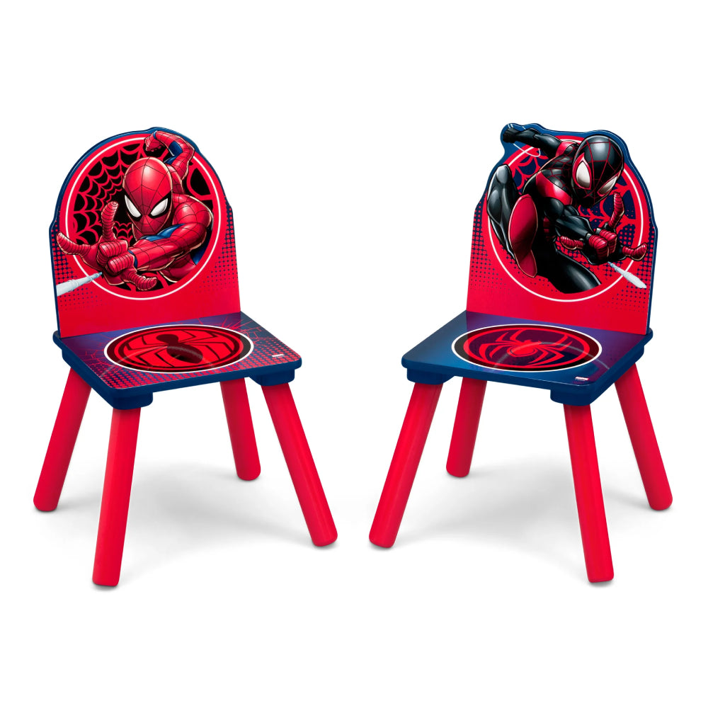 Delta Children Spider-Man Table and Chair Set with Storage