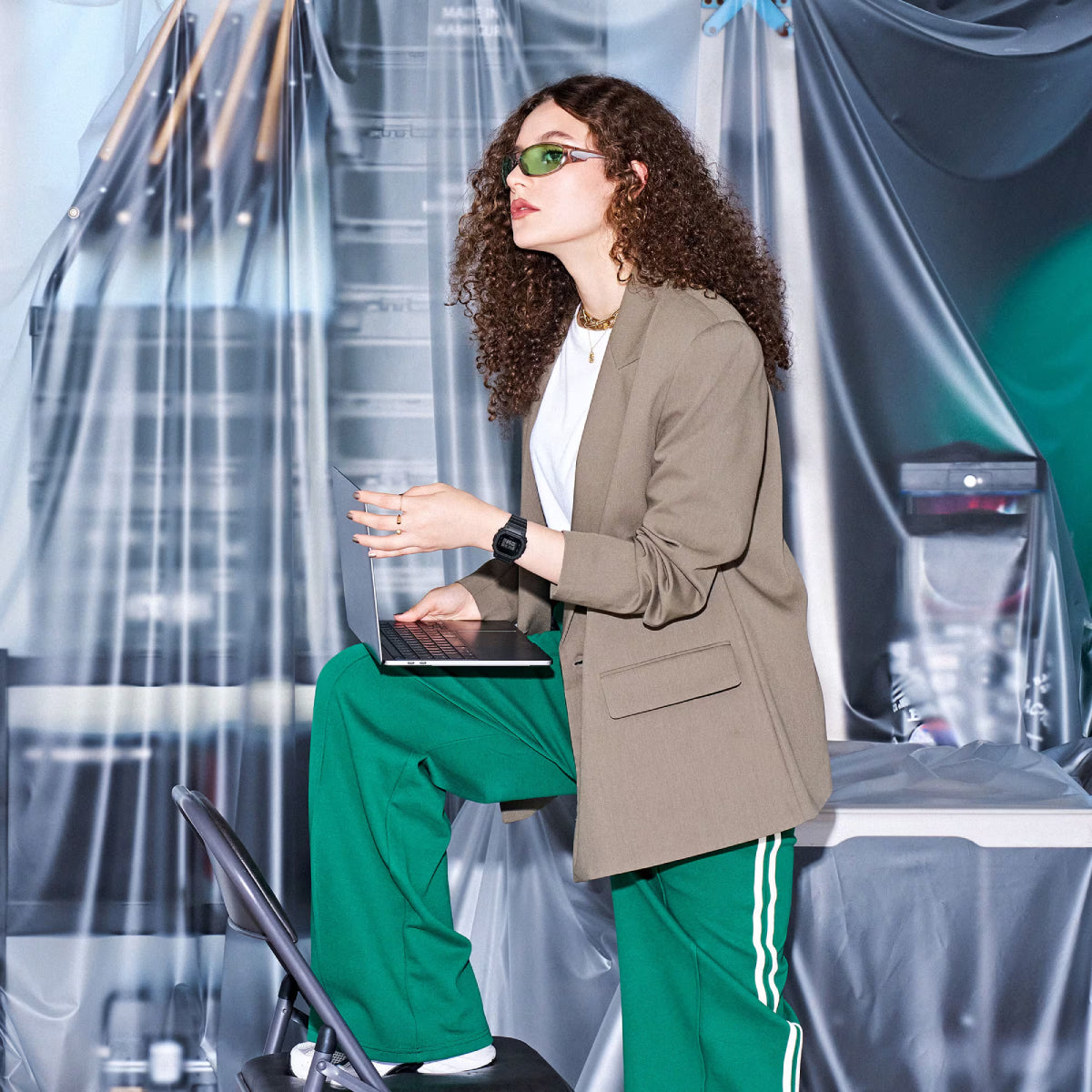 Casio G-Shock Digital Women's 40.5mm Strap Watch - Black