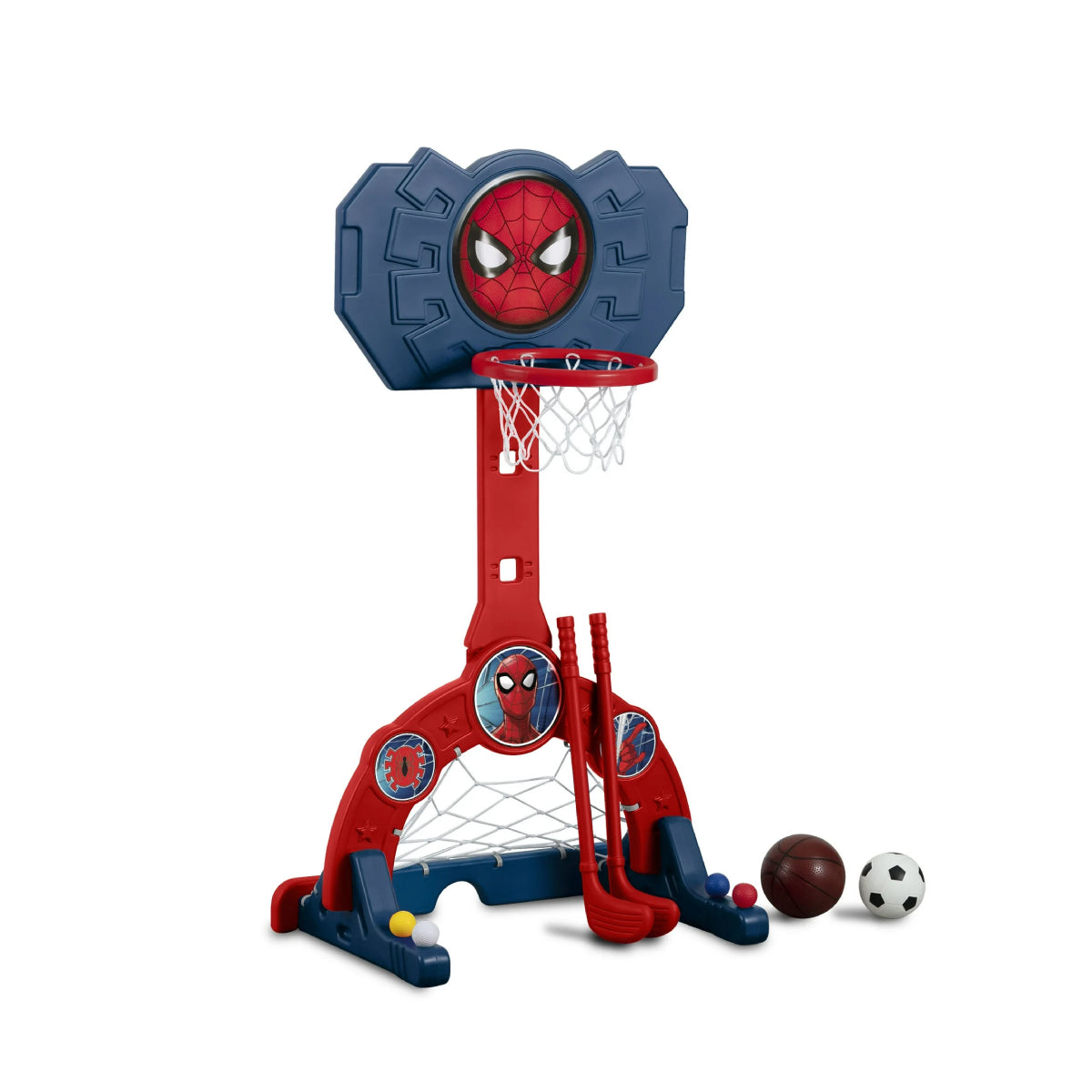 Delta Children Spider-Man 4-in-1 Sport Center Toy - Red/Blue