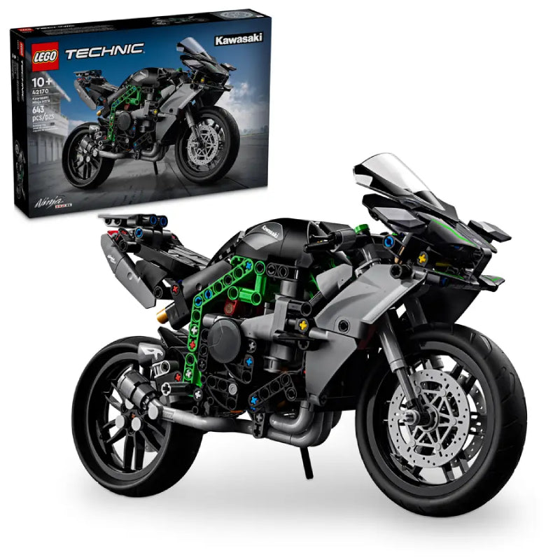 LEGO Technic Kawasaki Ninja H2R Motorcycle Building Toy (643-Pieces)