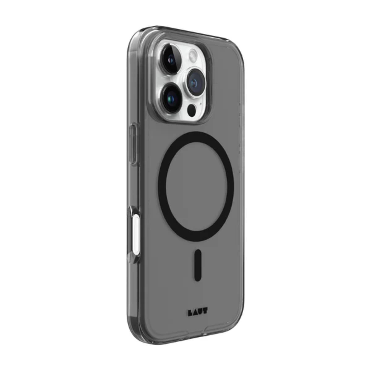 Laut Crystal-M case for Apple iPhone 16 Pro Max - Black Crystal