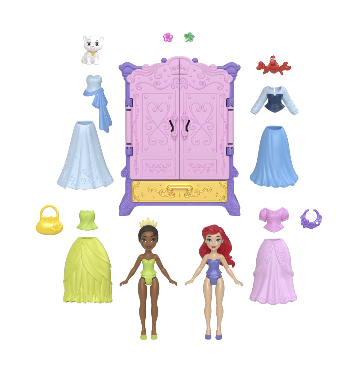 Disney Princess Royal Fasion Doll Play Set (11-Pieces)