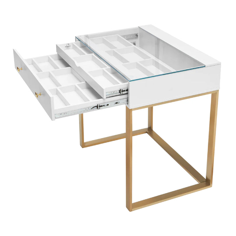 Impressions Vanity Hello Kitty SlayStation Mini Vanity Table - Gold