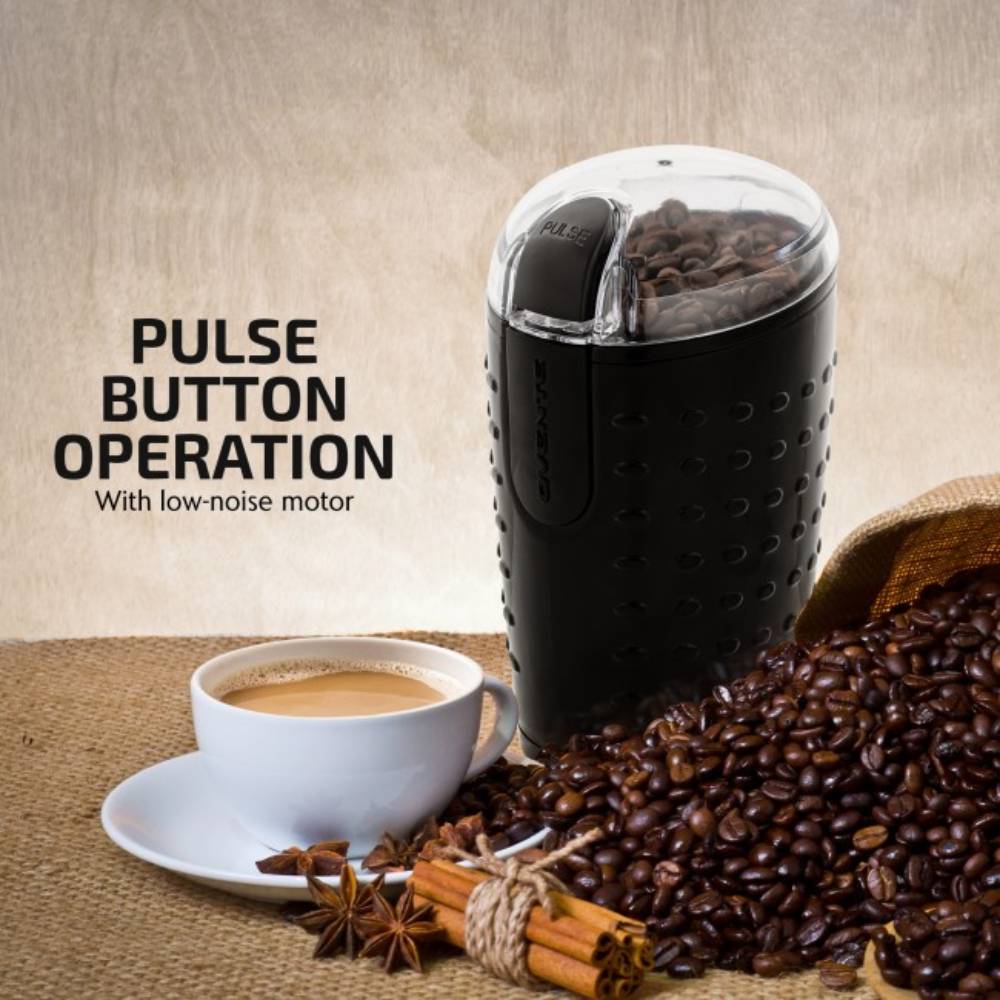 Ovente CG225B One-Touch Electric Coffee Grinder - Black