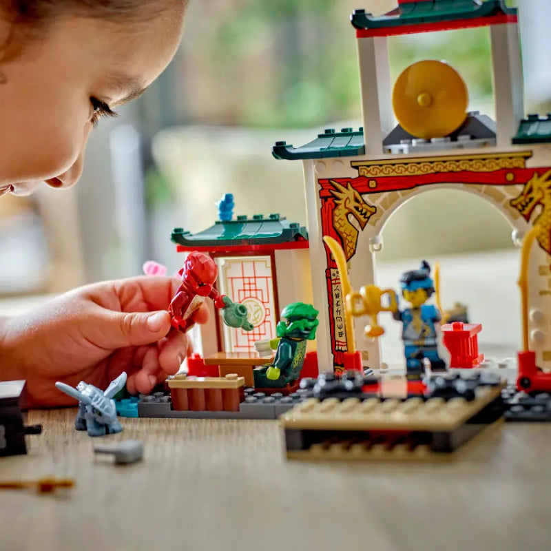 LEGO NINJAGO Ninja Spinjitzu Temple Building Toy Set (158-Pieces)