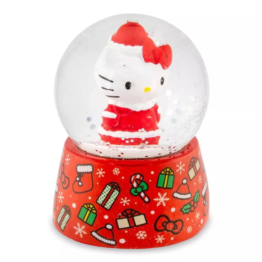 Sanrio Hello Kitty 2.5" Mini Snow Globe - Red/White