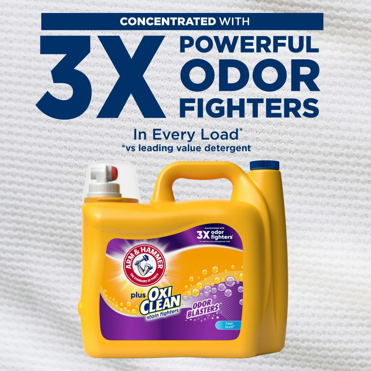 Arm & Hammer Plus OxiClean Odor Blasters 166.5 oz Liquid Laundry Detergent