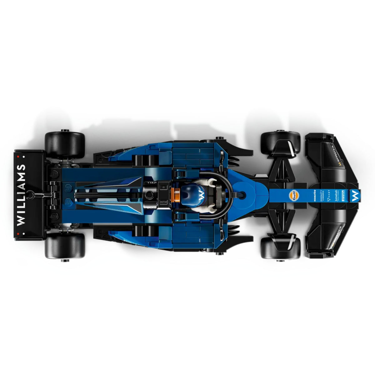 LEGO Speed Champions Williams Racing FW46 F1 Race Car Building Toy Set (263-Pieces)