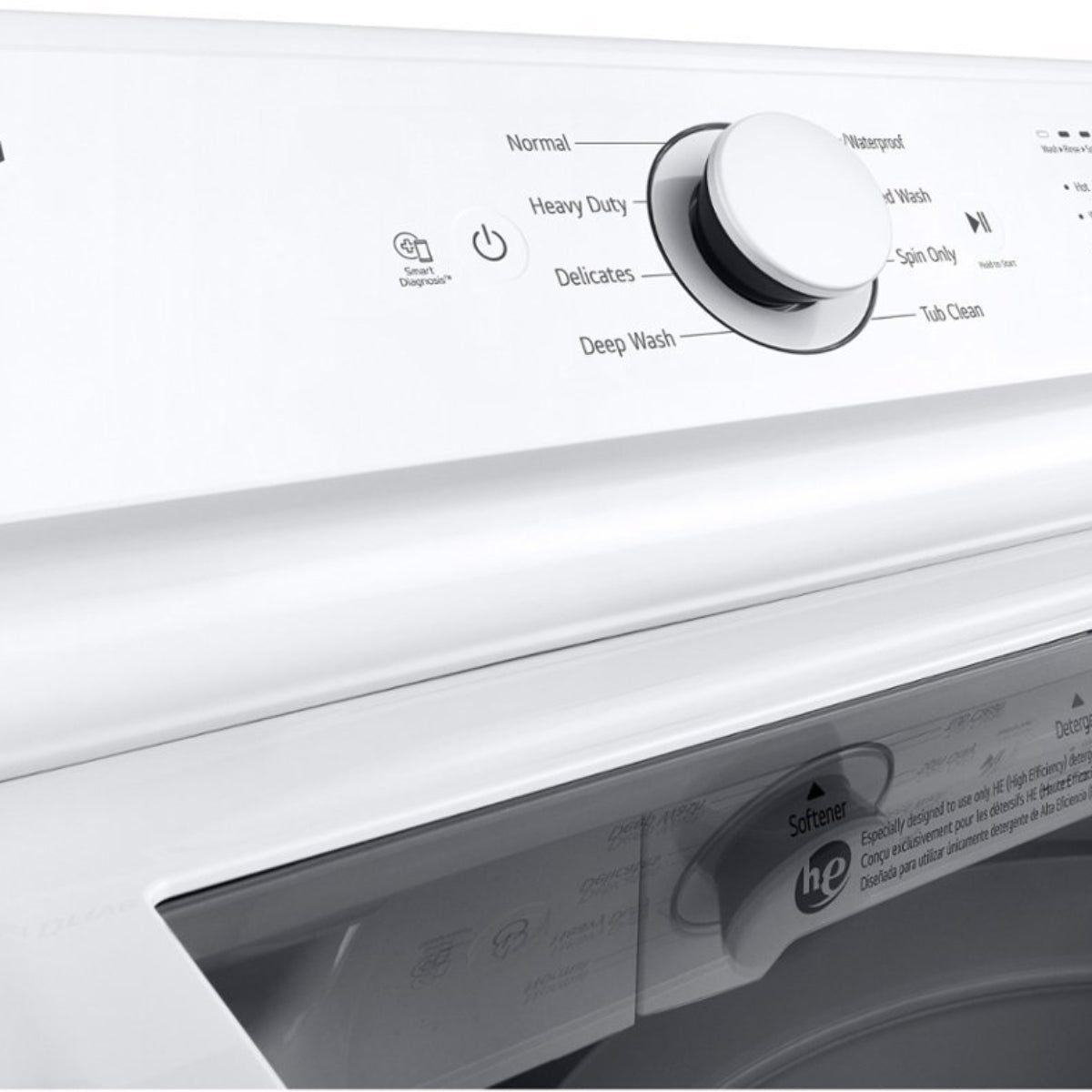 LG WT6105CW 4.1 cu. ft. Top Load Washer with 4-Way Agitator - White