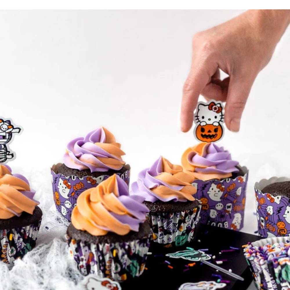 Sanrio Hello Kitty Halloween Cupcake Party Set (37- Pieces)