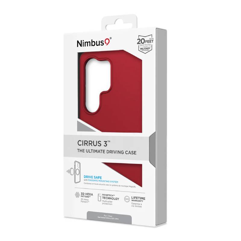 Nimbus9 Cirrus 3 MagSafe Case for Samsung Galaxy S25 Ultra - Crimson