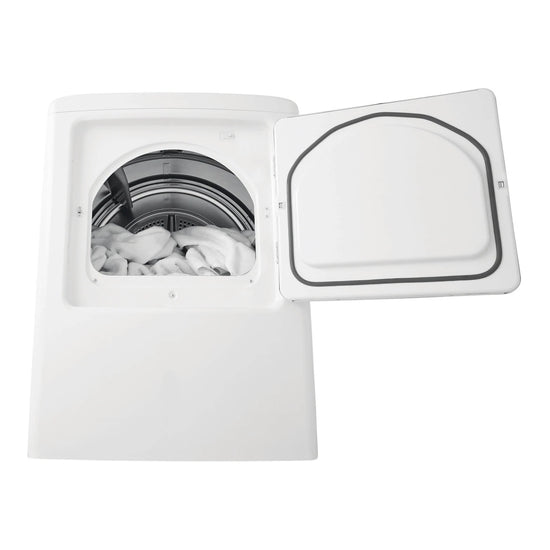 Frigidaire FFRE4120SW 6.7 cu.ft. Front Load Electric Dryer - White - Curacao