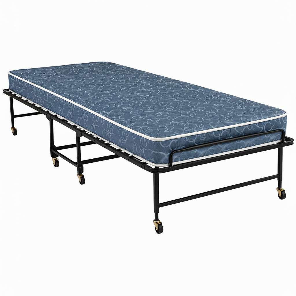 Hollywood Bed Frames Rollaway Bed with Innerspring Mattress