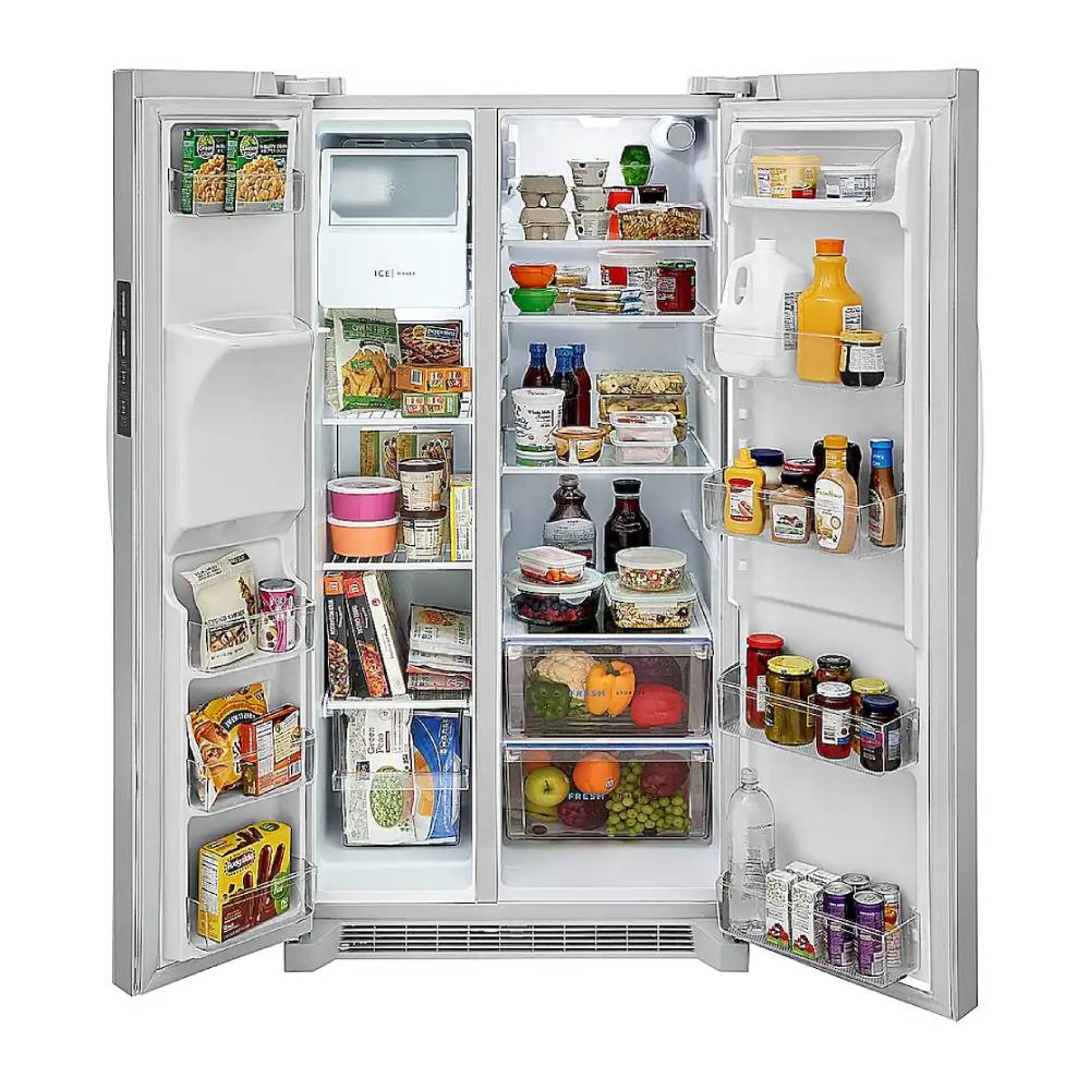 Frigidaire 25.6 cu. ft. Side-by-Side Refrigerator with Dispenser