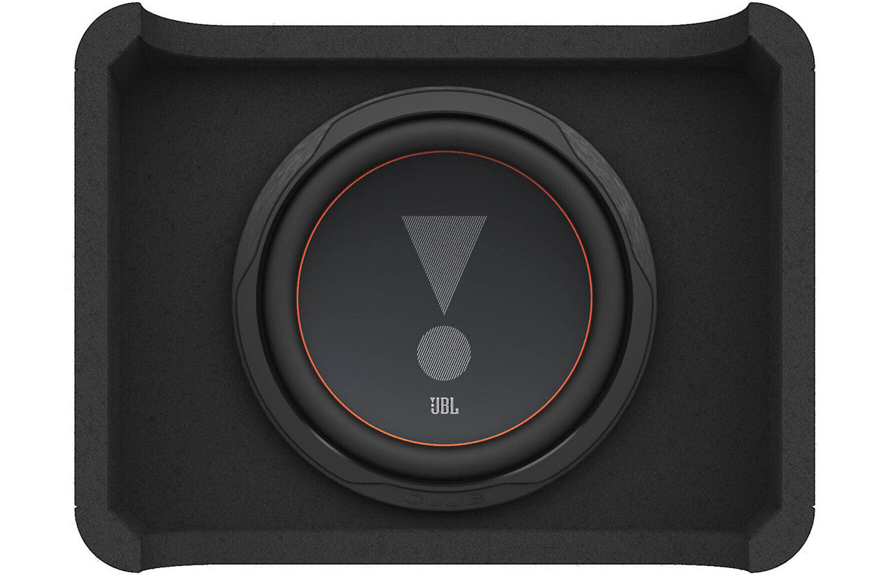 JBL CLUB1000P Single 10" Slip Stream Ported Enclosure - Black