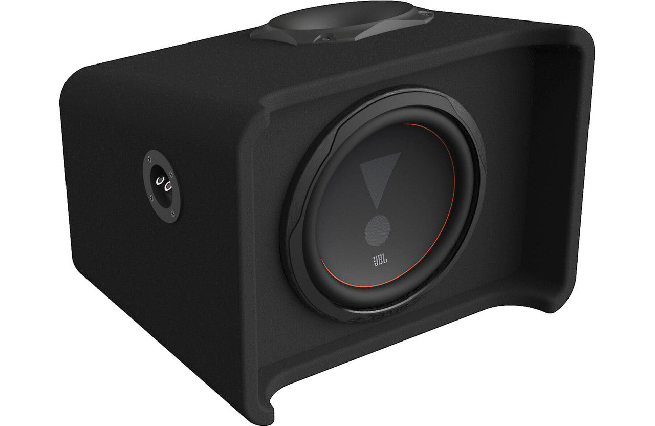 JBL CLUB1000P Single 10" Slip Stream Ported Enclosure - Black