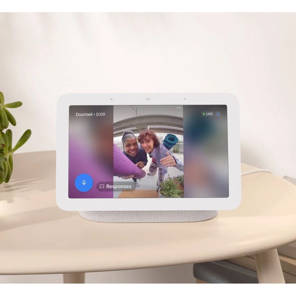 Google Nest Hub 2nd Generation Smart Display - Chalk - Curacao