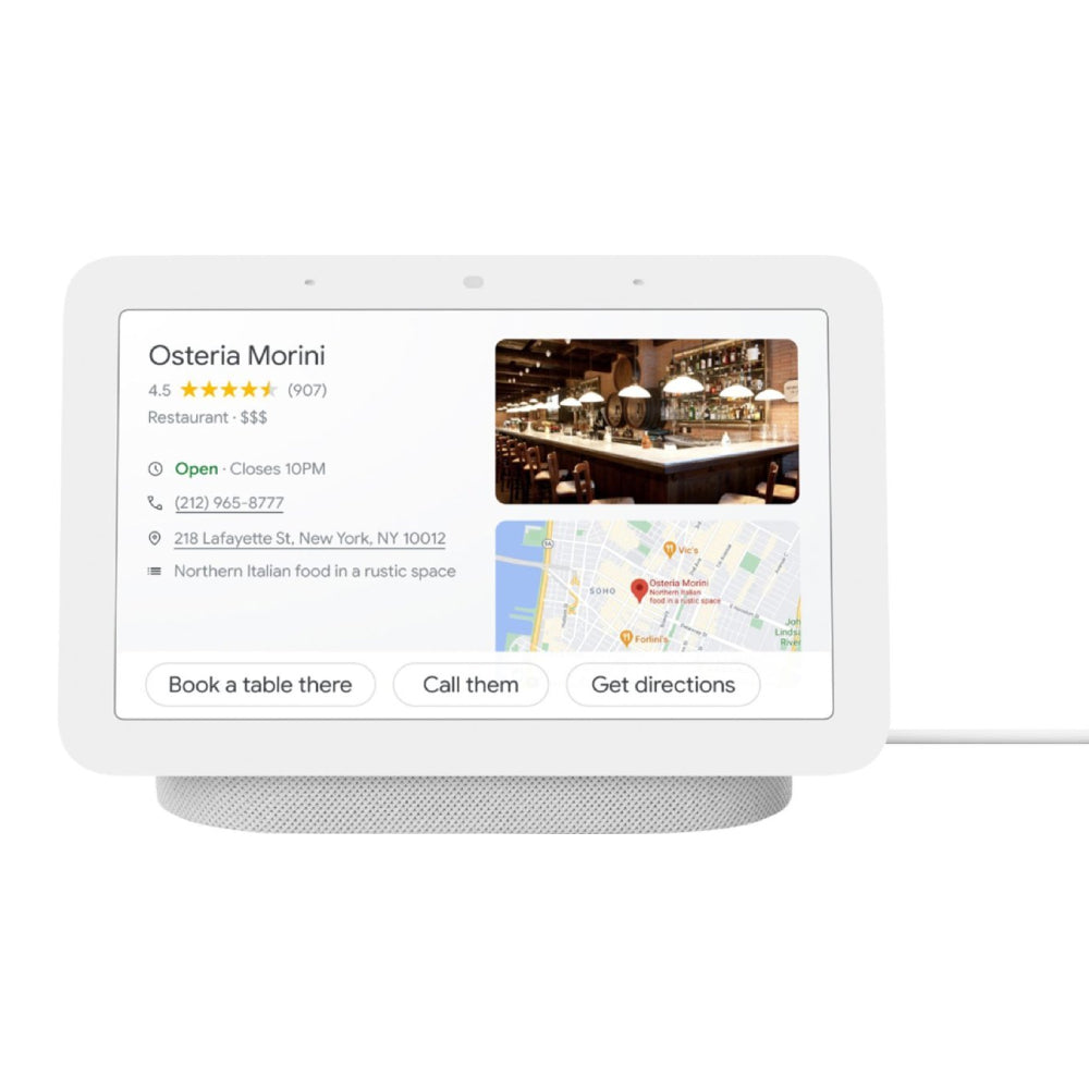 Google Nest Hub 2nd Generation Smart Display - Chalk - Curacao