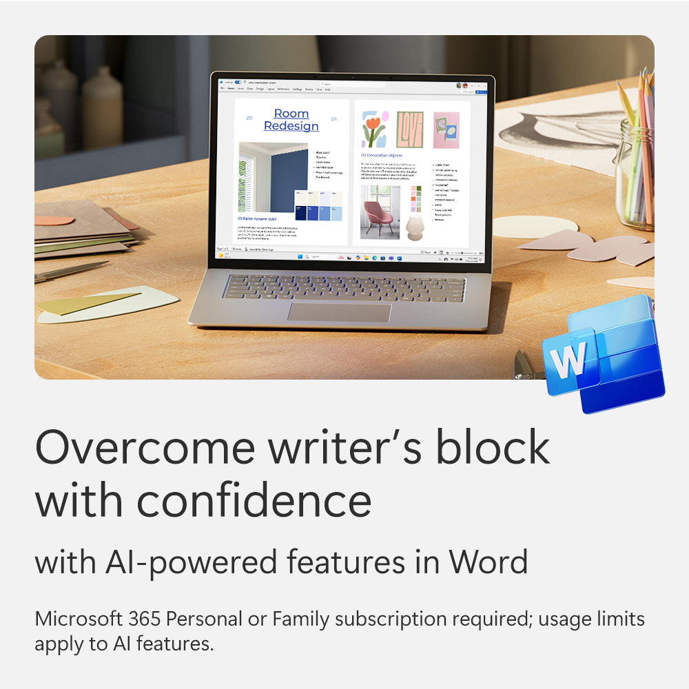 Microsoft 365 Family 12-Month Subscription Premium Office Apps now with Copilot