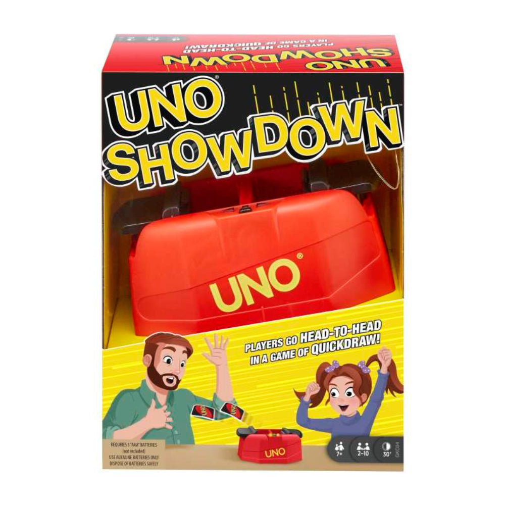 Juego de cartas familiar UNO Showdown